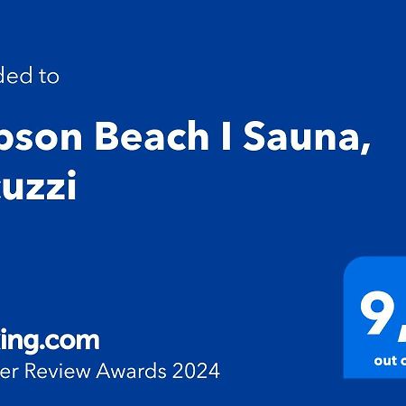 Robson Beach I Sauna, Jacuzzi ミエンジボジェ エクステリア 写真