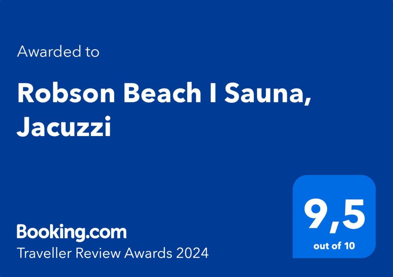 Robson Beach I Sauna, Jacuzzi ミエンジボジェ エクステリア 写真